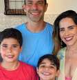Wanessa Camargo e Marcus Buaizcom filhos  Foto: Reprodução/Instagram / Mais Novela