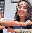 Agatha chegou a frequentar um semestre de aulas com Aline. "Foi minha colega de turma"  Foto: Arquivo Pessoal/Reprodução / Guia do Estudante