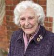Betty Webb, testemunha da história  Foto: Bletchley Park Trust / BBC News Brasil