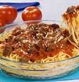 Macarronada com molho de carne  Foto: Guia da Cozinha