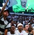 Corinthians será denunciado no Superior Tribunal de Justiça Desportiva (STJD) por causa do canto homofóbico entoado por parte de seus torcedores no domingo  Foto: Reprodução / Twitter / @CorinthianoNoti