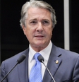 O ex-presidente e ex-senador Fernando Collor de Mello (PTB-AL) tem julgamento previsto para esta quarta-feira no STF  Foto: Lia de Melo/Agência Senado / BBC News Brasil