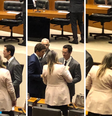 Deltan Dallagnol no plenário da Câmara após ter mandato cassado pelo TSE  Foto: Guilherme Mazieiro