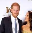 O duque e a duquesa de Sussex, Harry e Meghan, participam de evento em Nova York (16/05/2023)  Foto: Getty Images