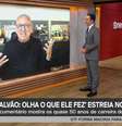 Galvão Bueno se mostrou eufórico e emocionado com os depoimentos contra e a favor dele em série da Globoplay  Foto: Reprodução/TV