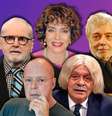 Jô Soares, Gilberto Braga, Theresa Amayo, Chico Anysio e Pedro Paulo Rangel: tristeza por decisões da Globo  Foto: Fotomontagem: Blog Sala de TV