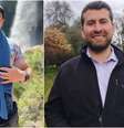 À esquerda, Ronald Tejeda Sobarzo, turista chileno que morreu após o crime; à direita, Andres Orellana, amigo de Ronald que esteva com ele no Rio e segue internado  Foto: Reprodução/TV Globo