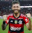 Mesmo lesionado, Léo Pereira marcou no fim e garantiu a vitória do Flamengo contra o Corinthians – Gilvan de Souza/Flamengo  Foto: Jogada10