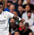 O atacante Vini Jr foi expulso em um jogo marcado pelas ofensas racistas que sofreu  Foto: Divulgação/Real Madrid