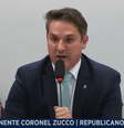 O Tenente Coronel Zucco (Republicanos-SP)   Foto: Reprodução/TV Senado