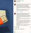 Print de post do senador Marcos do Val no Instagram. Na imagem, ele mostra um pendrive que supostamente carregaria provas sobre o 8/1 que levariam à queda do governo Lula  Foto: Aos Fatos