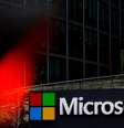 Logo da Microsoft em Issy-les-Moulineaux, França
25/01/2023
REUTERS/Gonzalo Fuentes  Foto: Reuters