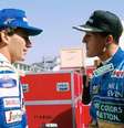 Senna e Schumacher durante a temporada de 1994  Foto: Twitter / Divulgação