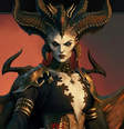 Estátua da vilã Lilith terá nomes dos primeiros mil jogadores com personagens Hardcore nível 100  Foto: Blizzard Entertainment / Divulgação