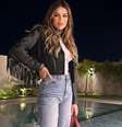 Thássia Naves foi criticada por usar jeans 2 semanas após nascimento do filho.  Foto: Reprodução, Instagram / Purepeople