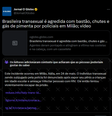 Nota da comunidade no Twitter afirma que mulher trans foi agredida por policiais na Itália após expor seu pênis a crianças e ameaçar infectar pressoas com HIV, o que é mentira  Foto: Aos Fatos