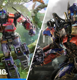 Imagem vazada mostra skin de Optimus Prime em Fortnite  Foto: Twitter/Hypex / Montagem/Reprodução