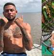 MC Anjinho é preso após agredir dançarina em Belém  Foto: Reprodução/Instagram/@mc_anjinho_ma/@meldanttas_ / Estadão