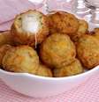 Bolinho de arroz com legumes e queijo  Foto: Guia da Cozinha