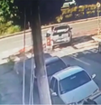 A ação das duas foi flagrada por câmeras de segurança  Foto: Reprodução/TV Globo