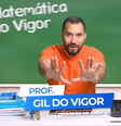 Gil do Vigor vai dar aula de matemáticas para ajudar preparo de jovens no Enem   Foto: Reprodução/Redes Sociais 