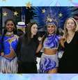 MITA no Rio: HAIM caem no samba com a Portela -  Foto: Divulgação/Carla Carvalha / todateen