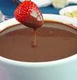 Fondue de brigadeiro mole  Foto: Guia da Cozinha