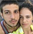 Chay Suede e Laura Neiva. Reprodução/Instagram  Foto: Márcia Piovesan