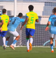 Brasil e Israel fizeram jogo equilibrado. Mas Canarinhos deixaram a desejar – Reprodução/FIFA  Foto: Jogada10