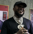 O rapper Djonga se apresentou neste sábado no MITA Festival  Foto: Reprodução/Instagram/@djongador