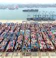 Porto de Qingdao, China
09/05/2022.  China Daily via REUTERS  Foto: Reuters