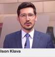 Nilson Klava construiu em apenas 6 anos uma carreira sólida e promissora na GloboNews  Foto: Reprodução