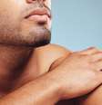 Imagem de um homem, com foco no queixo  Foto: People Images / iStock