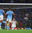 Lukaku teve a chance de empatar o gol para a Inter de Milão   Foto: Matthew Childs / Reuters
