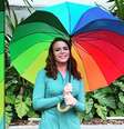 Leilane Neubarth empresta sua credibilidade e carisma à luta pelo respeito aos LGBT+  Foto: Reprodução