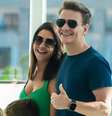 Thais Fersoza e Michel Teló  Foto: Reprodução/AgNews / Mais Novela
