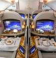 Companhias aéreas estão transformando primeira classe em suítes de hotel  Foto: Reprodução/Bloomberg
