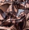 sorvete gelato com calda de chocolate  Foto: iStock