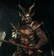 Shao Kahn, grande vilão de Mortal Kombat, será interpretado por Martyn Ford no próximo filme da franquia  Foto: Reprodução / Warner Bros. Games