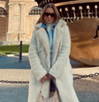 Carla Diaz de look branco no inverno   Foto: @carladiaz/Instagram/Reprodução / Elas no Tapete Vermelho