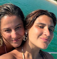 Mariana Sochaczewski e Giulia Costa são filhas de casamentos diferentes de Marcos Paulo  Foto: Reprodução/Redes Sociais 