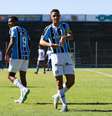 João Ramos comemora gol pelo Grêmio   Foto: Renan Jardim/Grêmio / Esporte News Mundo