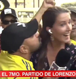 A repórter Gemma Soler da ESPN foi assediada sexualmente por um torcedor colombiano  na Espanha  Foto: Reprodução / Instagram 