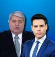 Datena e Bacci disputam cada ponto de audiência destacando os piores crimes na TV  Foto: Fotomontagem: Blog Sala de TV