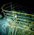 Restos do Titanic estão a 3.800m de profundidade no fundo do Atlântico  Foto: Reuters/BBC 