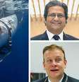 Imagem do veículo submersível, de Hamish Harding e Shahzada Dawood  Foto: BBC News Brasil