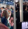 Usuários do Metrô de SP registraram a agressão  Foto: Reprodução