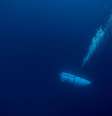O submersível Titan implodiu durante expedição aos destroços do Titanic; empresa responsável, OceanGate, suspendeu operações quase duas semanas após acidente fatal  Foto: Reprodução