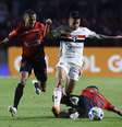 São Paulo x Athletico-PR pela Série A do Campeonato Brasileiro  Foto: REUTERS/Amanda Perobelli