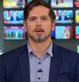 Vinícius Leal se destaca como apresentador eventual na programação da GloboNews  Foto: Reprodução/TV